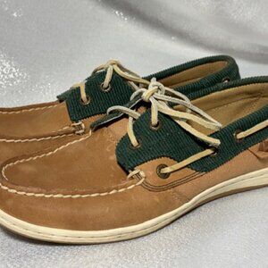 SPERRY KOIFISH CORDUROY BOAT SHOE WOMENS FLATS SIZE 5.5 STS84073